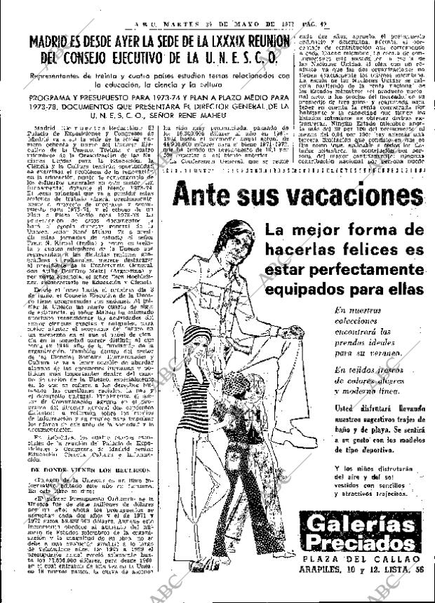 ABC MADRID 30-05-1972 página 49