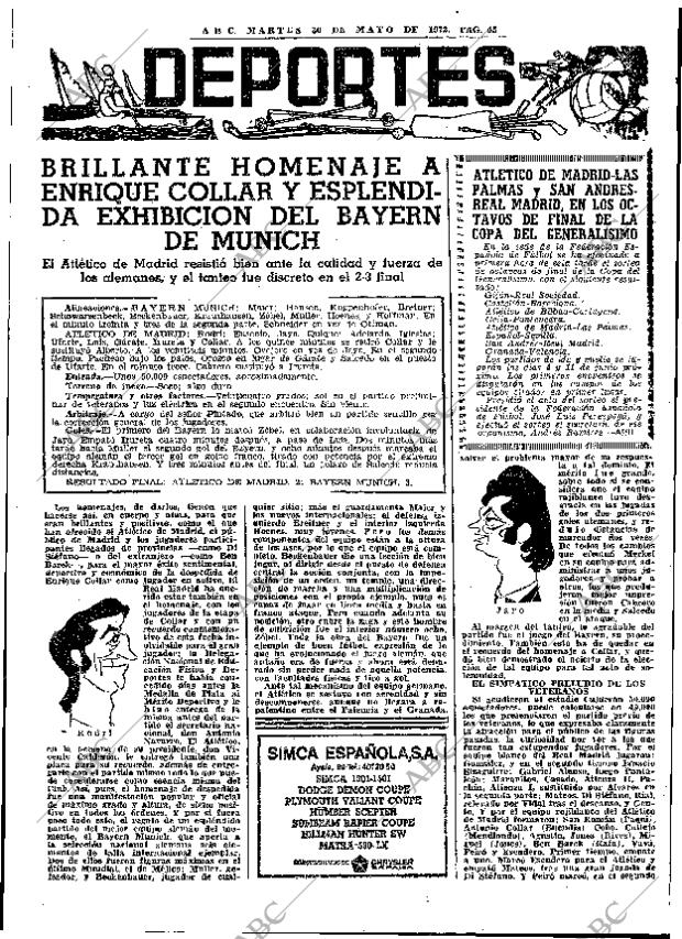 ABC MADRID 30-05-1972 página 65