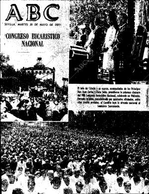 ABC SEVILLA 30-05-1972 página 1