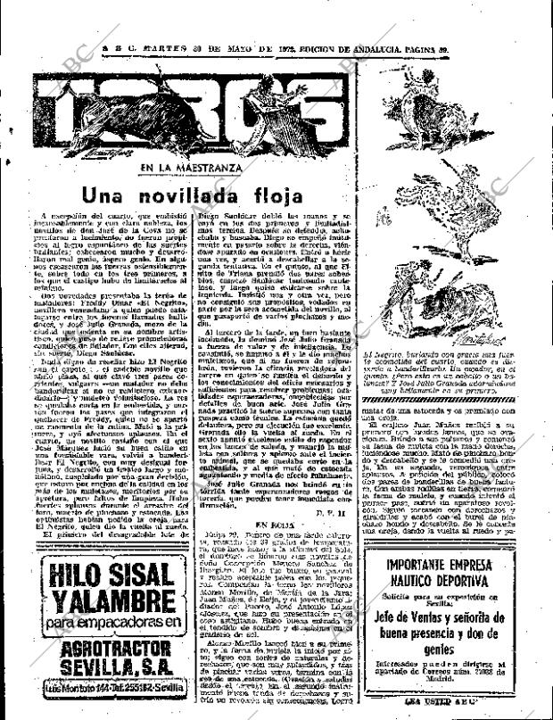 ABC SEVILLA 30-05-1972 página 59