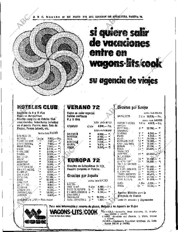 ABC SEVILLA 30-05-1972 página 72