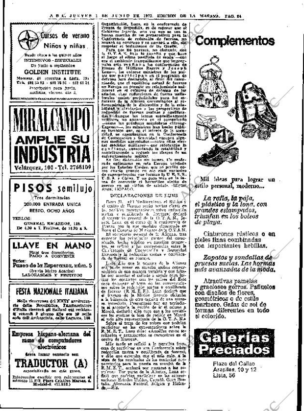 ABC MADRID 01-06-1972 página 24