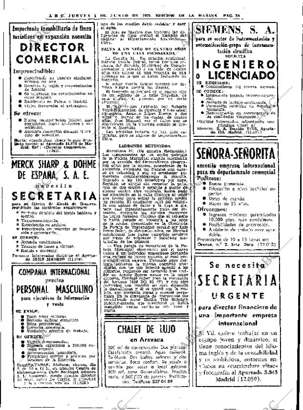 ABC MADRID 01-06-1972 página 34