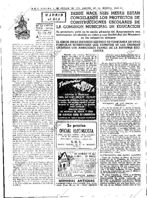 ABC MADRID 01-06-1972 página 41