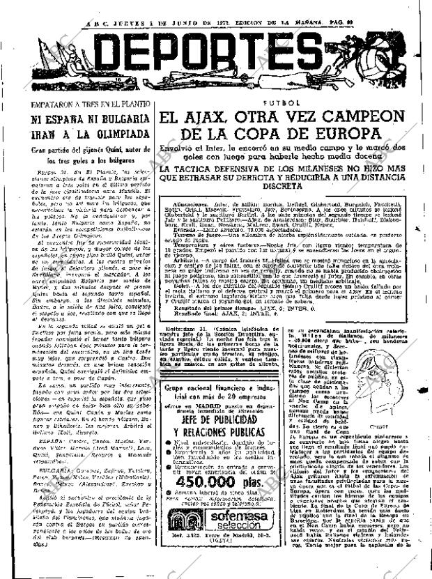 ABC MADRID 01-06-1972 página 69