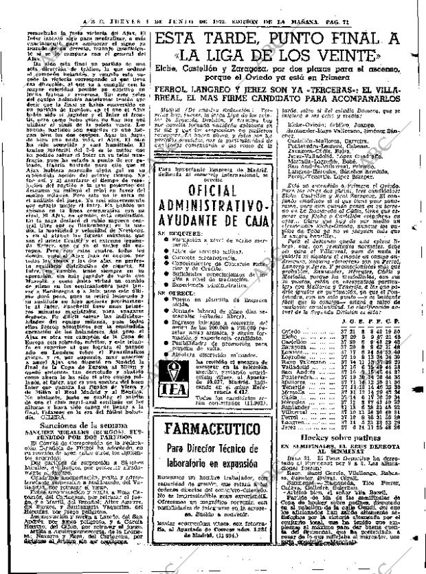 ABC MADRID 01-06-1972 página 71