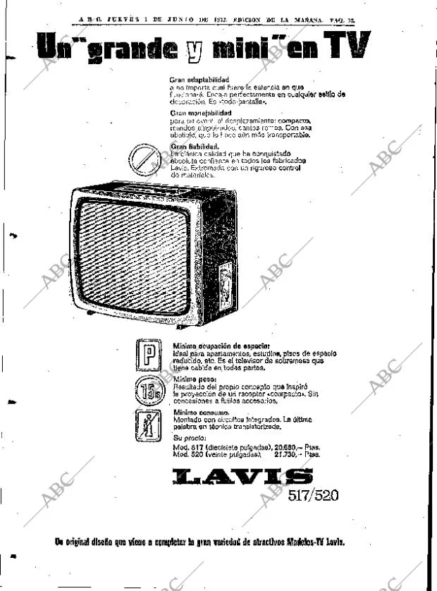 ABC MADRID 01-06-1972 página 78