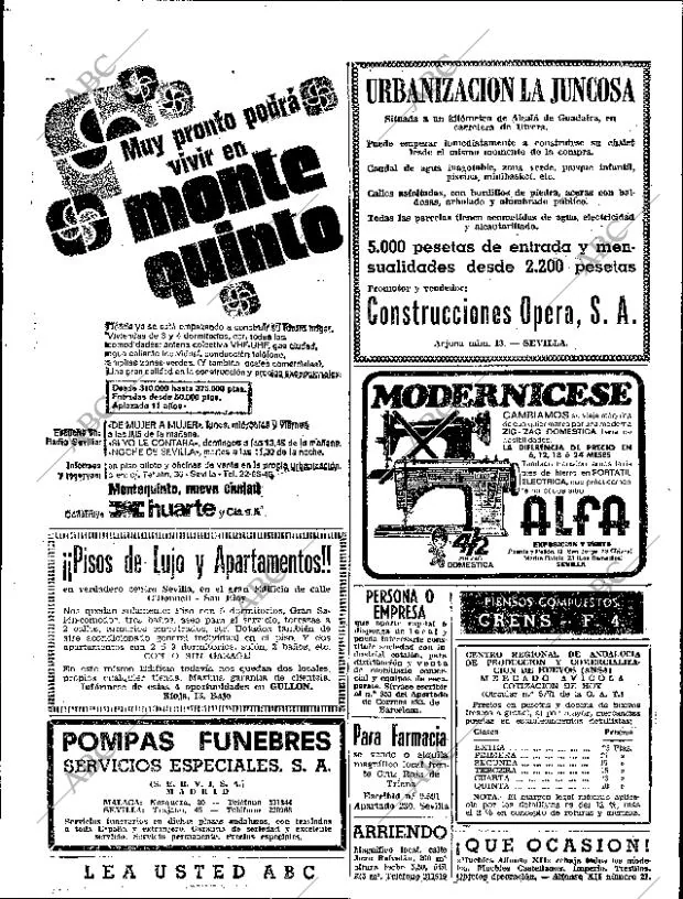 ABC SEVILLA 02-06-1972 página 84