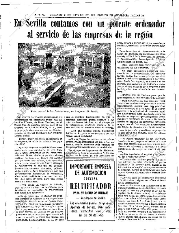 ABC SEVILLA 04-06-1972 página 28