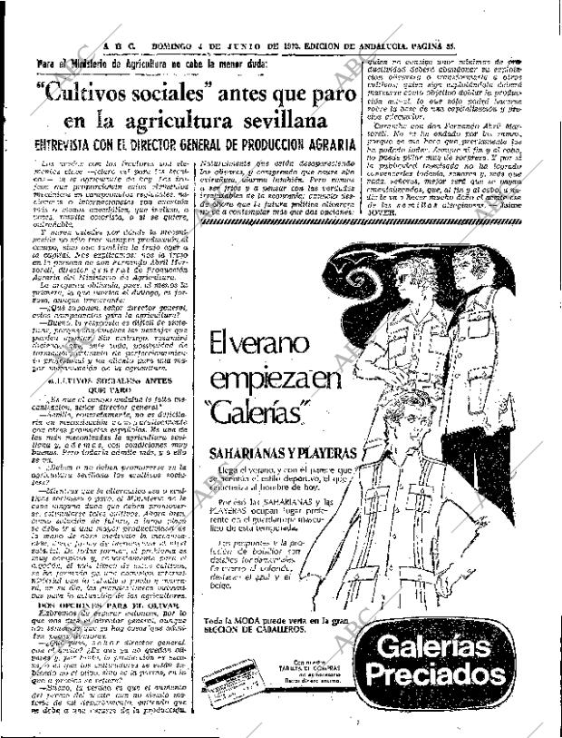 ABC SEVILLA 04-06-1972 página 35