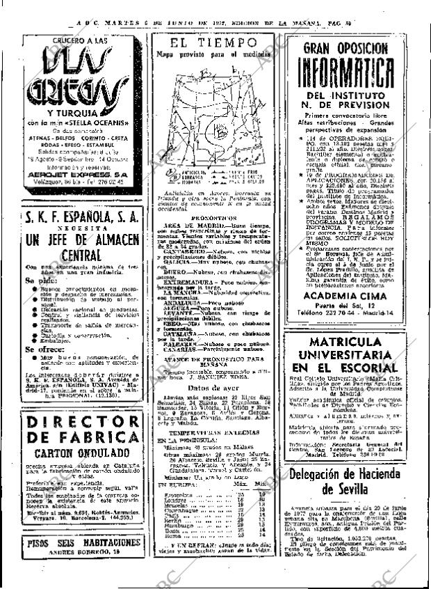 ABC MADRID 06-06-1972 página 50