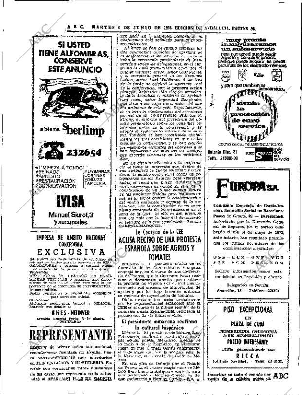 ABC SEVILLA 06-06-1972 página 36