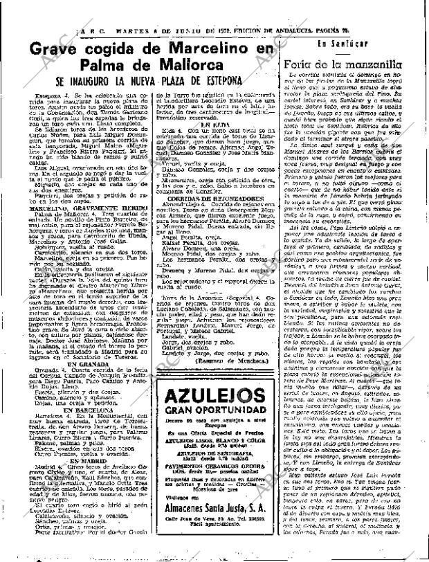 ABC SEVILLA 06-06-1972 página 75