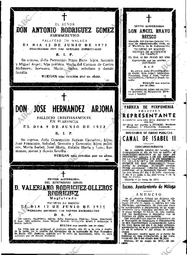 ABC MADRID 16-06-1972 página 109