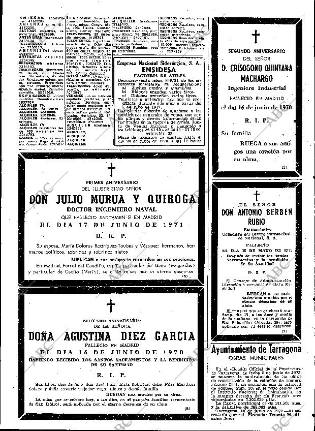 ABC MADRID 17-06-1972 página 111