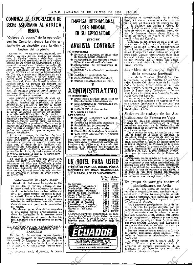 ABC MADRID 17-06-1972 página 52