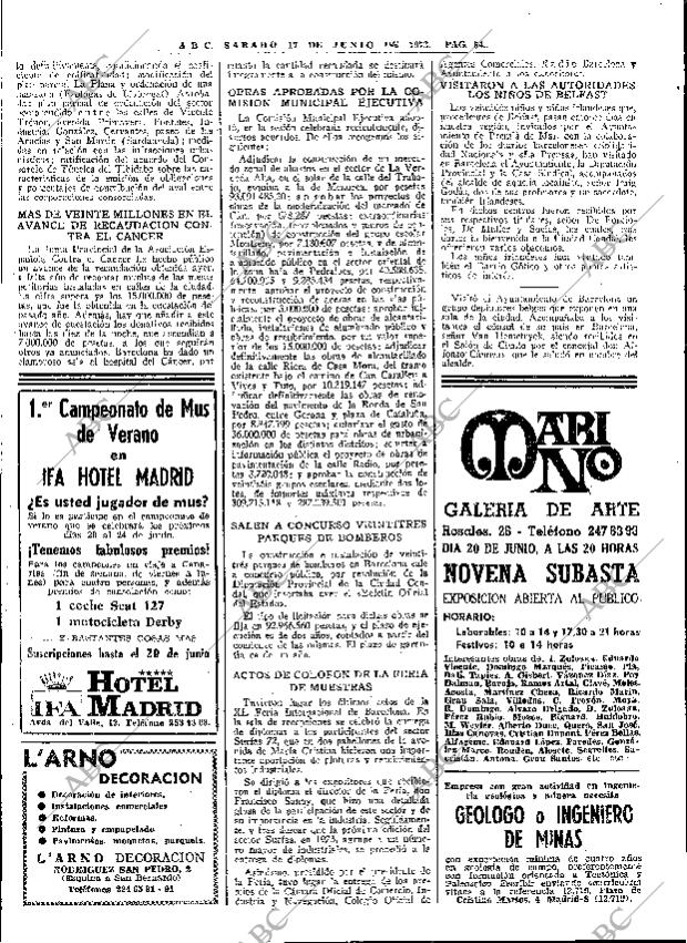 ABC MADRID 17-06-1972 página 54