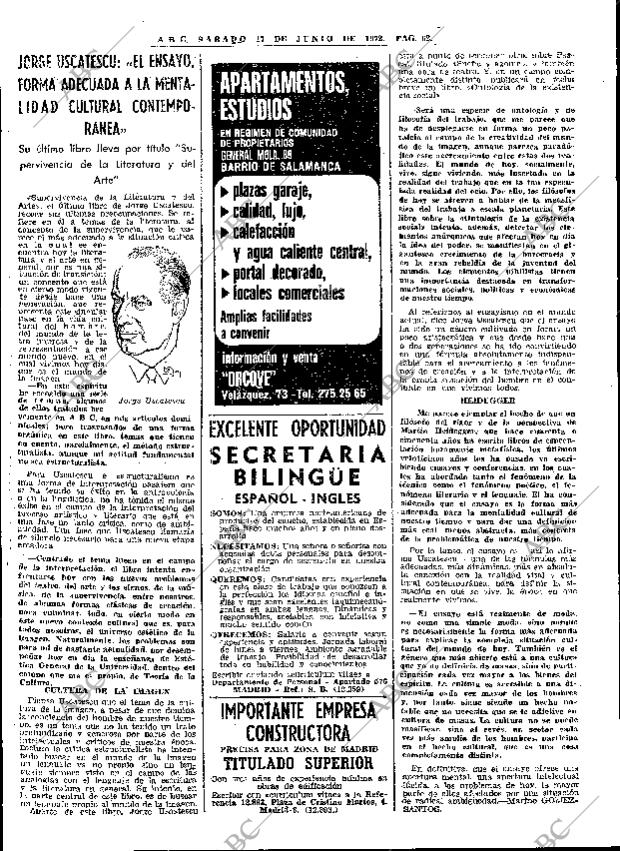 ABC MADRID 17-06-1972 página 62