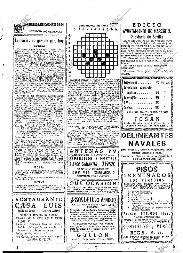 ABC SEVILLA 17-06-1972 página 121