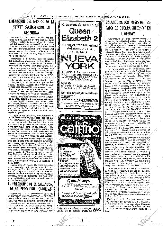 ABC SEVILLA 17-06-1972 página 36