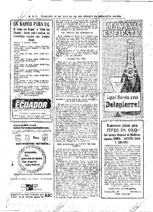 ABC SEVILLA 17-06-1972 página 80