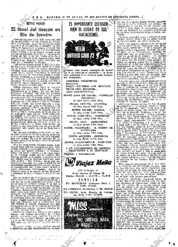 ABC SEVILLA 17-06-1972 página 99
