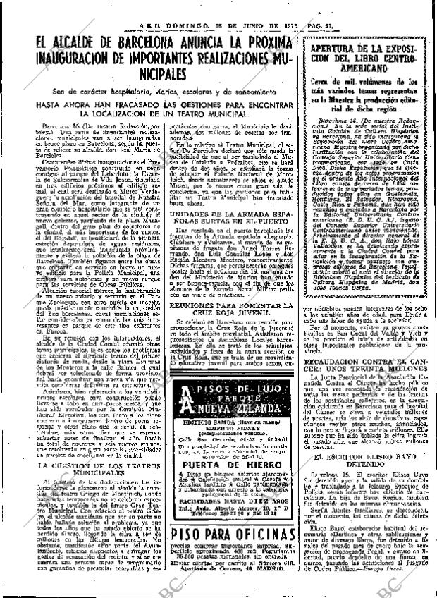 ABC MADRID 18-06-1972 página 49
