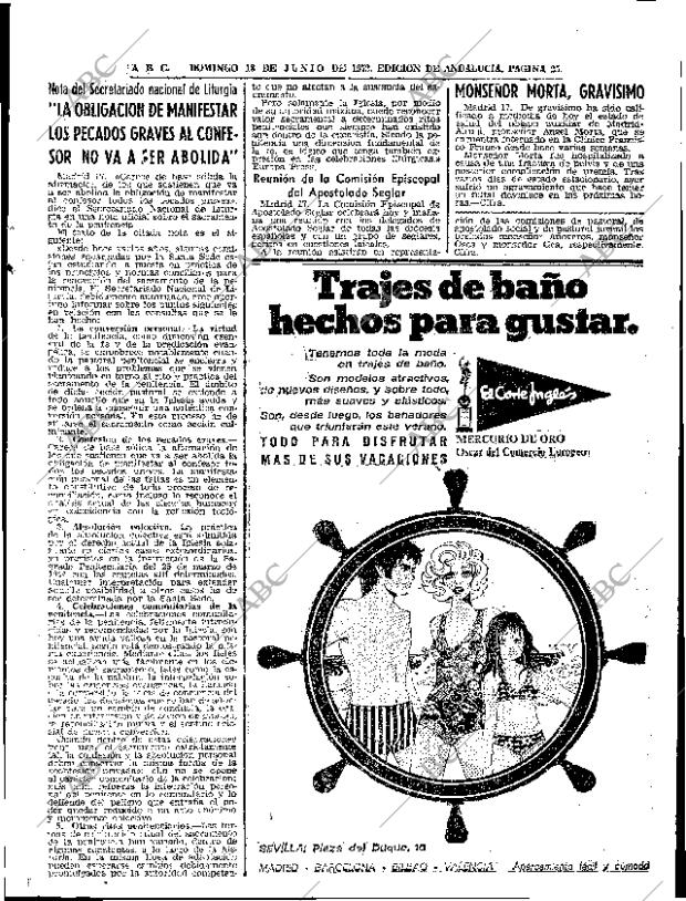 ABC SEVILLA 18-06-1972 página 25