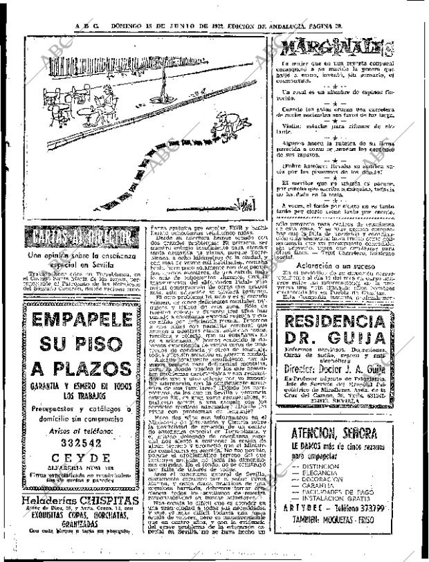 ABC SEVILLA 18-06-1972 página 29