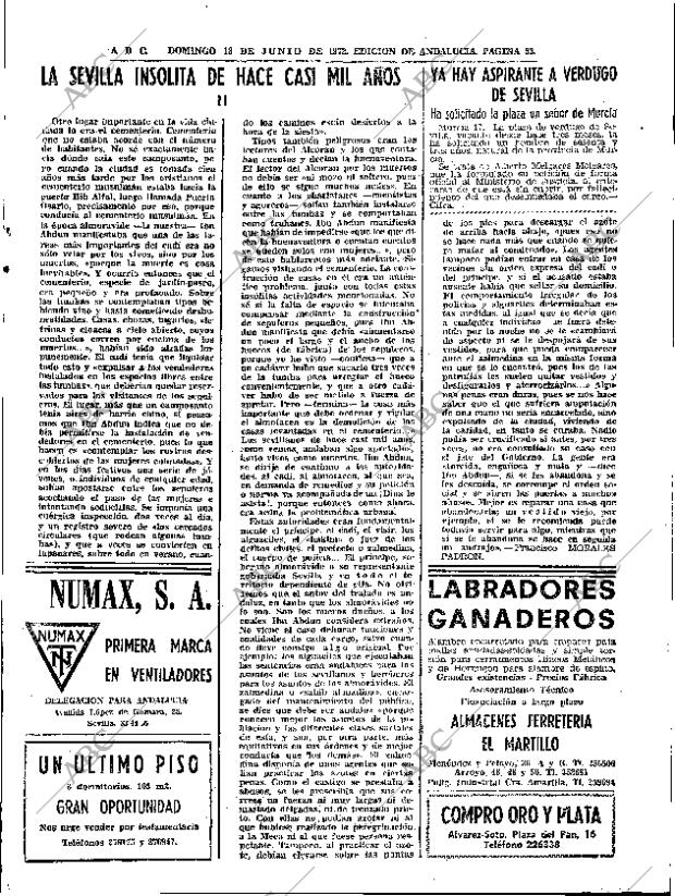 ABC SEVILLA 18-06-1972 página 33