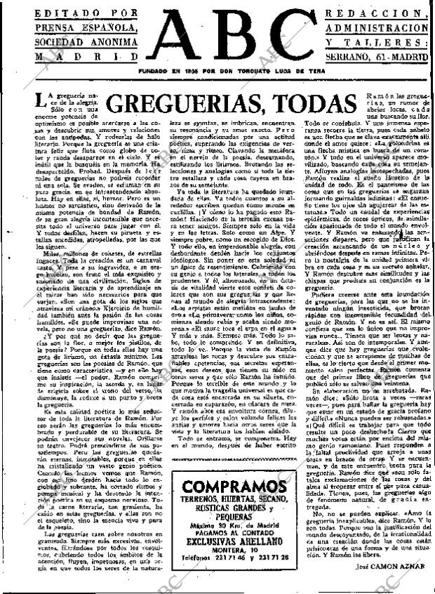 ABC MADRID 20-06-1972 página 3