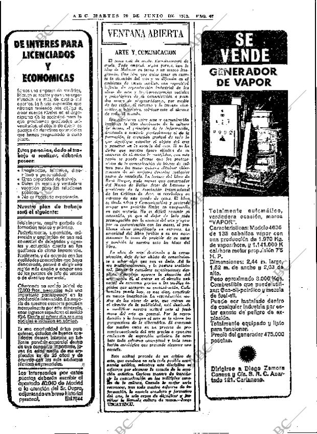 ABC MADRID 20-06-1972 página 46