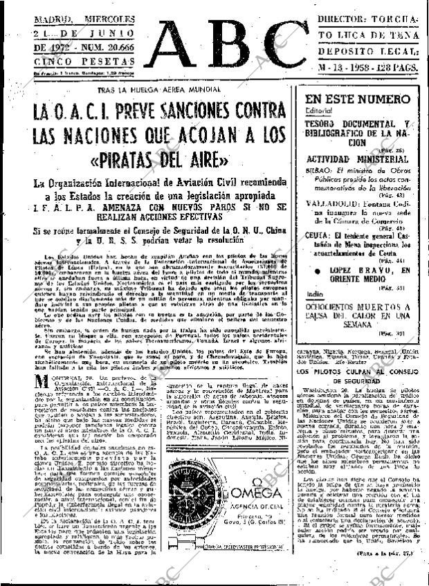 ABC MADRID 21-06-1972 página 25