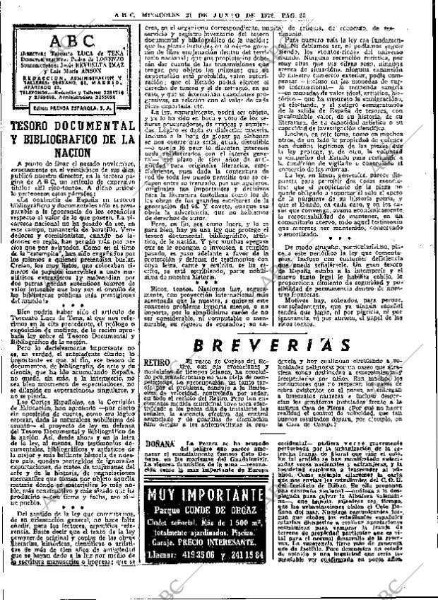 ABC MADRID 21-06-1972 página 26