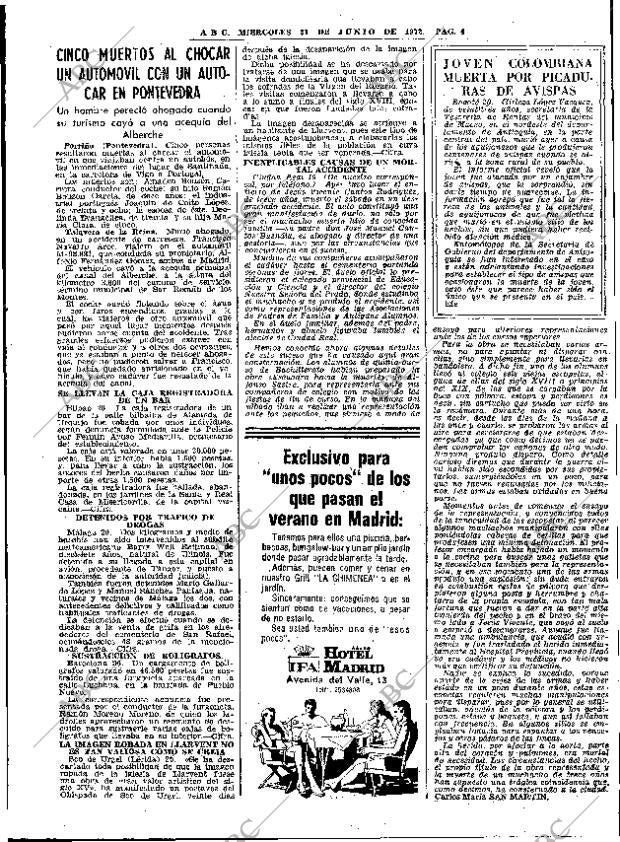 ABC MADRID 21-06-1972 página 41