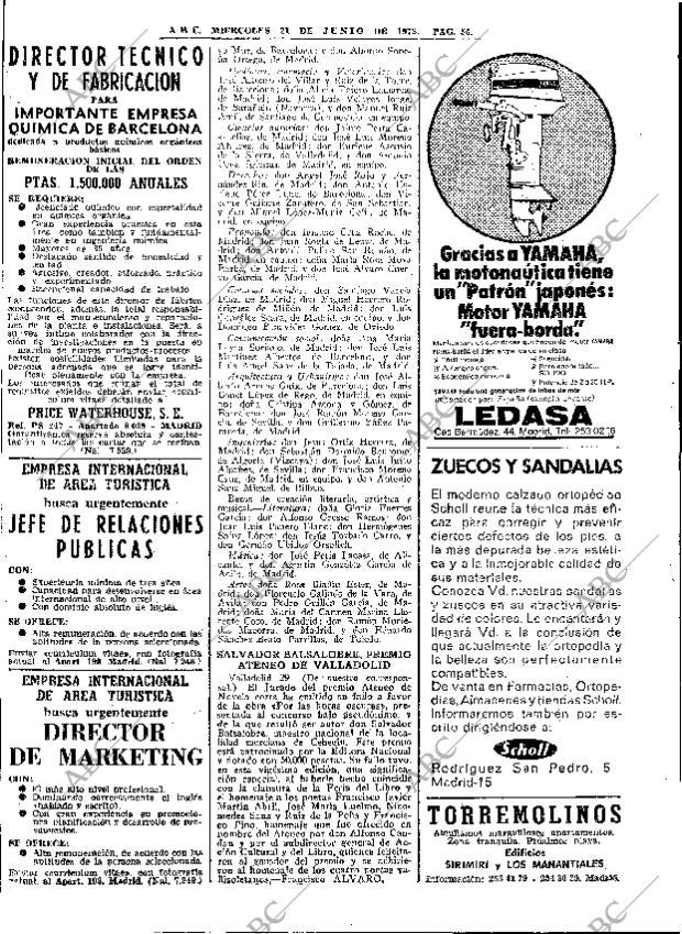 ABC MADRID 21-06-1972 página 56