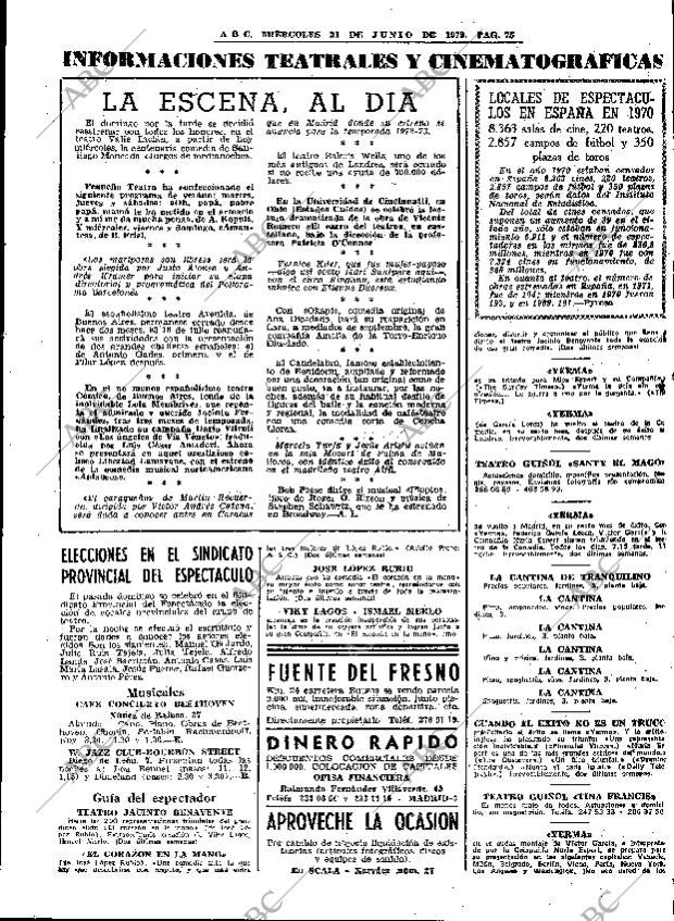 ABC MADRID 21-06-1972 página 75