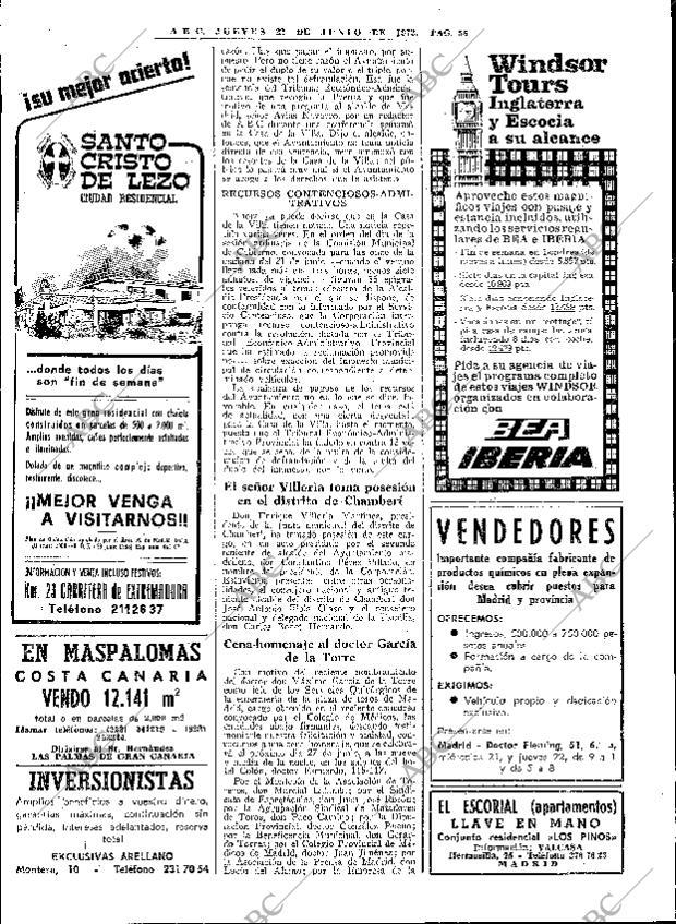 ABC MADRID 22-06-1972 página 56