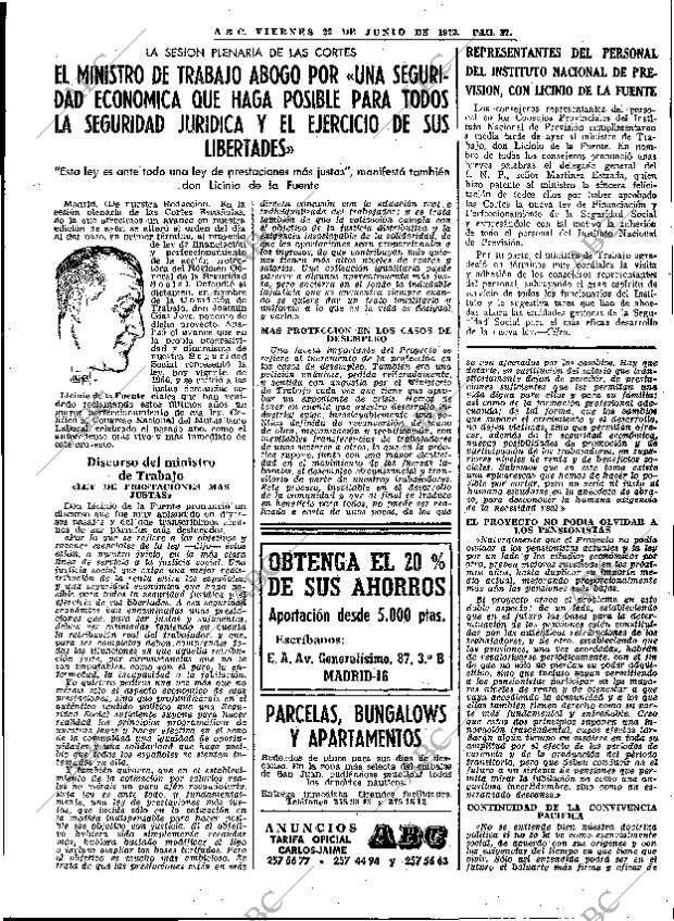 ABC MADRID 23-06-1972 página 37