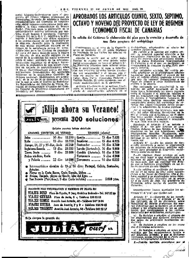 ABC MADRID 23-06-1972 página 39