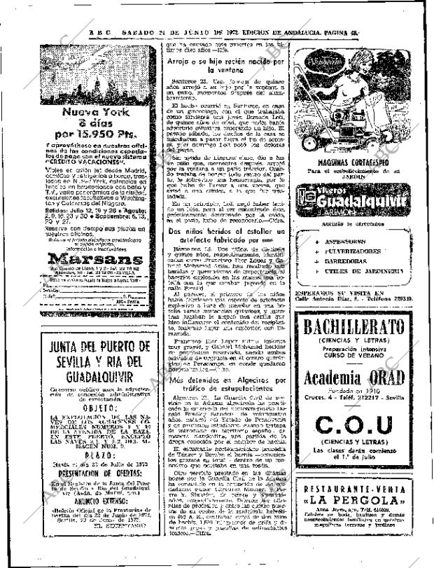ABC SEVILLA 24-06-1972 página 48