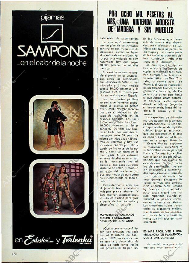 BLANCO Y NEGRO MADRID 24-06-1972 página 102