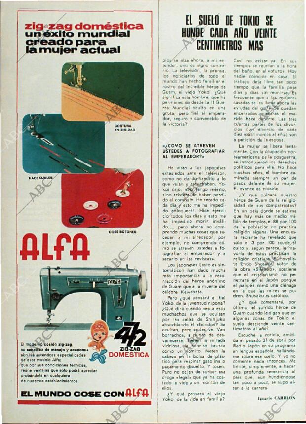 BLANCO Y NEGRO MADRID 24-06-1972 página 104