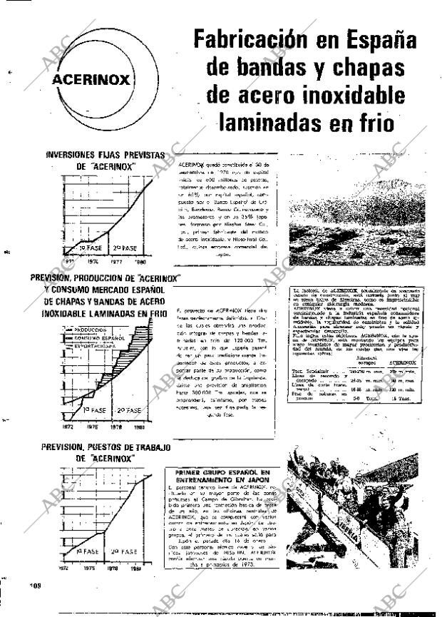 BLANCO Y NEGRO MADRID 24-06-1972 página 108