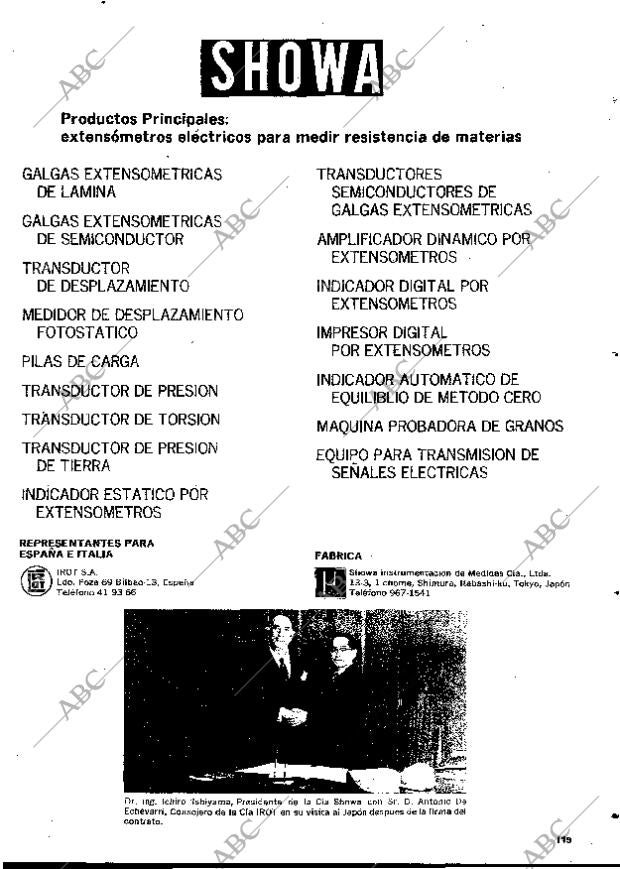 BLANCO Y NEGRO MADRID 24-06-1972 página 119