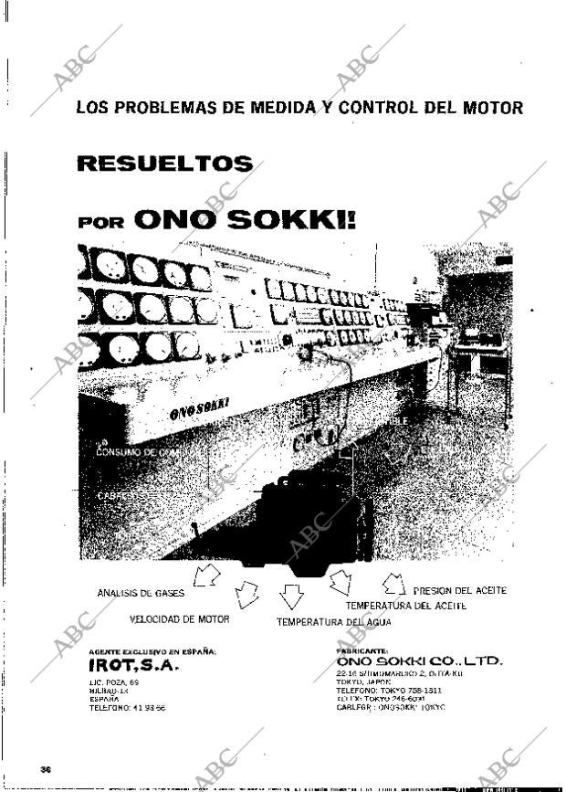 BLANCO Y NEGRO MADRID 24-06-1972 página 36