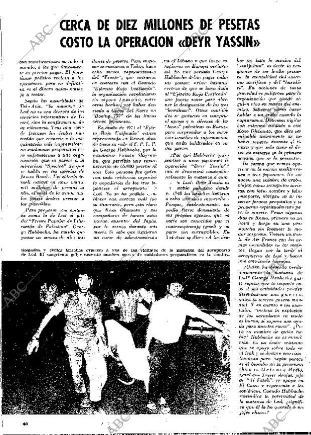 BLANCO Y NEGRO MADRID 24-06-1972 página 40