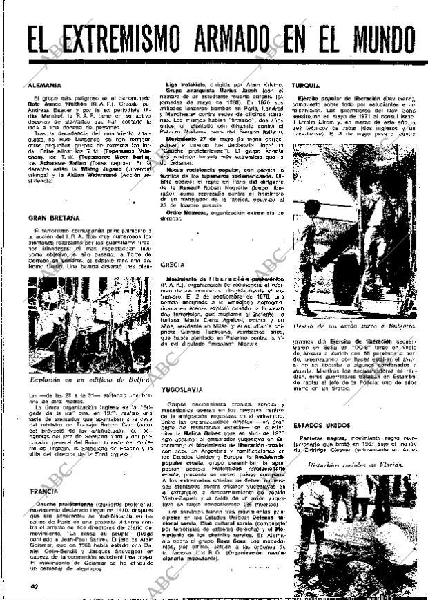 BLANCO Y NEGRO MADRID 24-06-1972 página 42