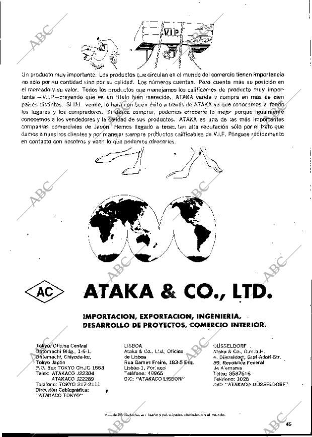 BLANCO Y NEGRO MADRID 24-06-1972 página 45