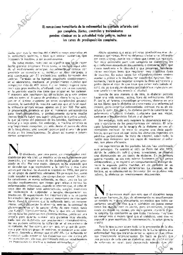 BLANCO Y NEGRO MADRID 24-06-1972 página 75